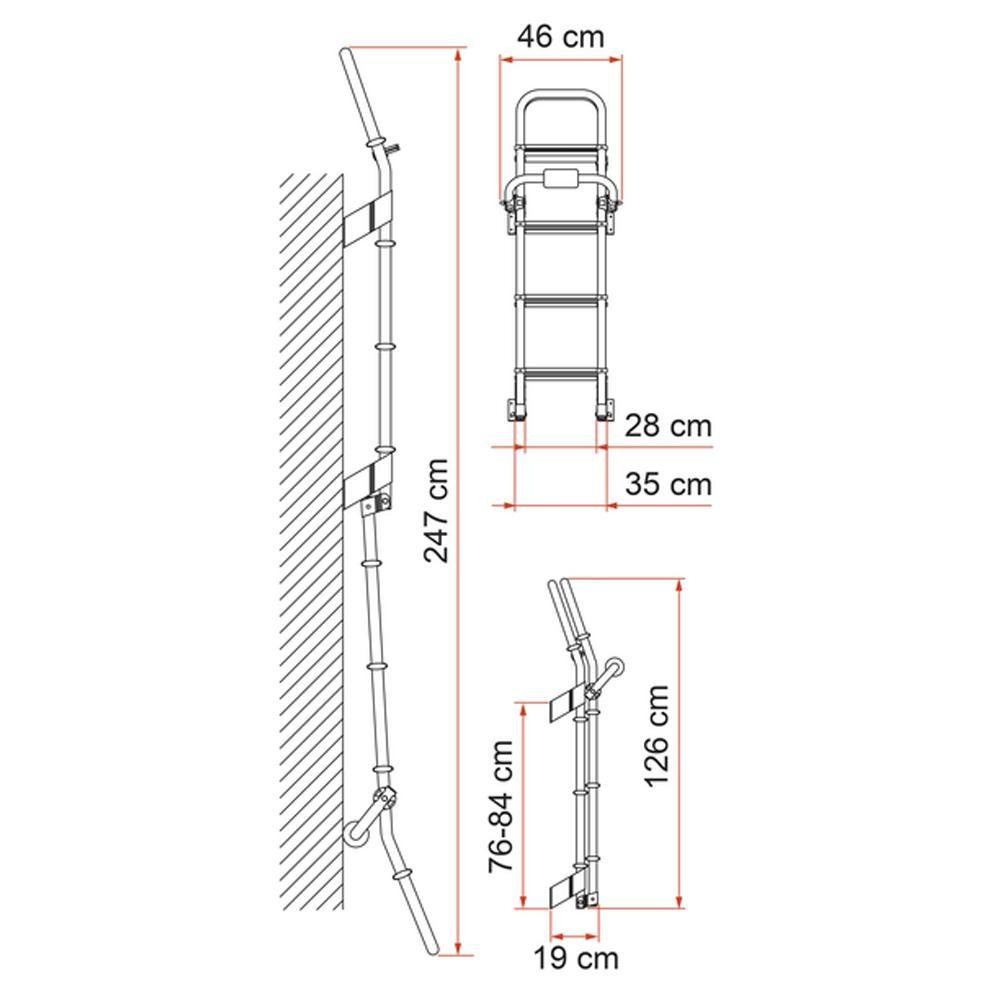Fiamma Ladder Deluxe 8 Fiamma Ladder Deluxe 8