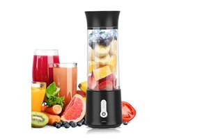 Blen2Go Portable Blender Aqua H26.5 Zwart