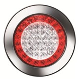 Jokon Knipper/ Rem/ Achterlicht LED 735 Rond Wit/Rood