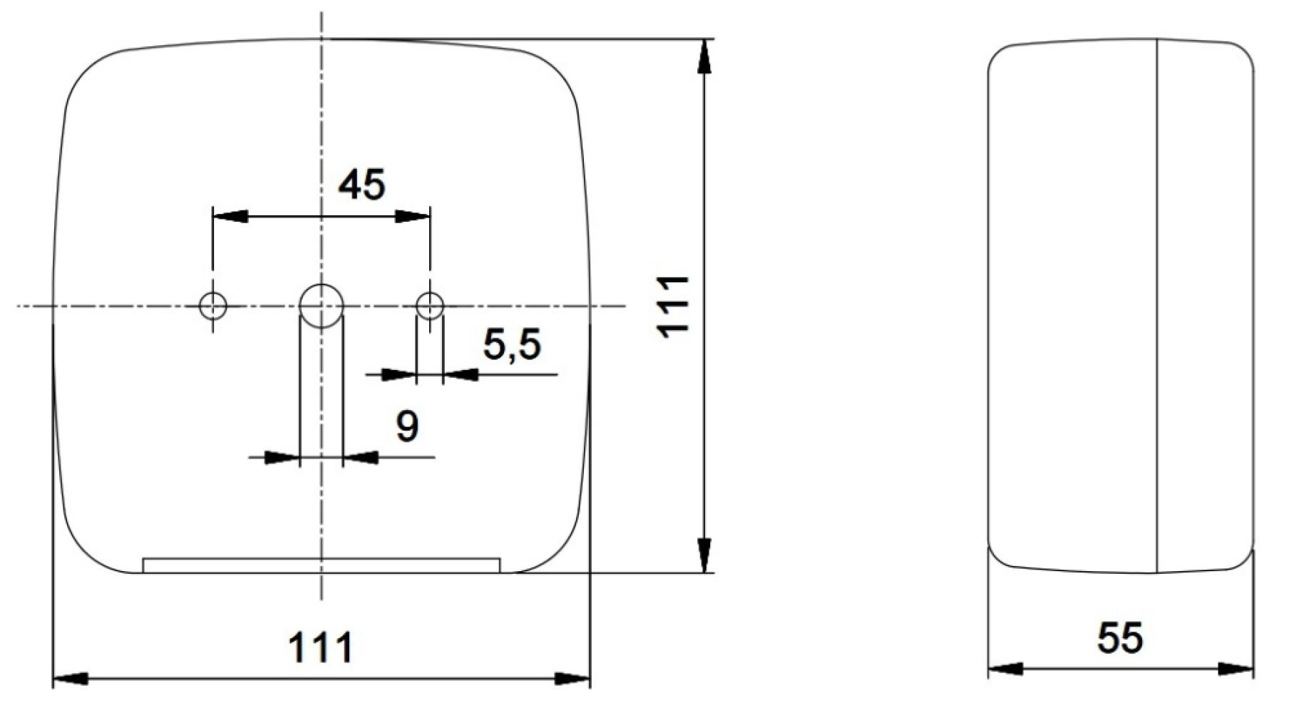 Jokon Achterlicht 390 Rem/ Knipper/ Kenteken Opbouw Jokon Achterlicht 390 Rem/ Knipper/ Kenteken Opbouw