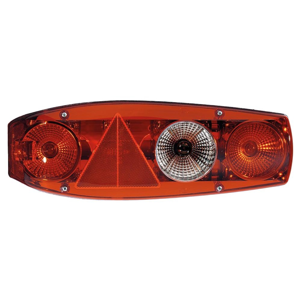 Hella Achterlicht Caraluna II Rem/ Knipper/ Mist/ Zijmarkering/ Driehoek Reflector Links Hella Achterlicht Caraluna II Rem/ Knipper/ Mist/ Zijmarkering/ Driehoek Reflector Links