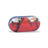 Jokon Achterlicht L610 Rem/ Knipper/ Kenteken/ Mist/ Achteruitrij/ Driehoek Reflector Opbouw Rechts Jokon Achterlicht L610 Rem/ Knipper/ Kenteken/ Mist/ Achteruitrij/ Driehoek Reflector Opbouw Rechts