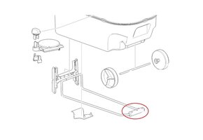 Thetford C220 Transport Handvat greep