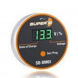 Super B Spanningsmeter BM01 48V Super B Spanningsmeter BM01 48V