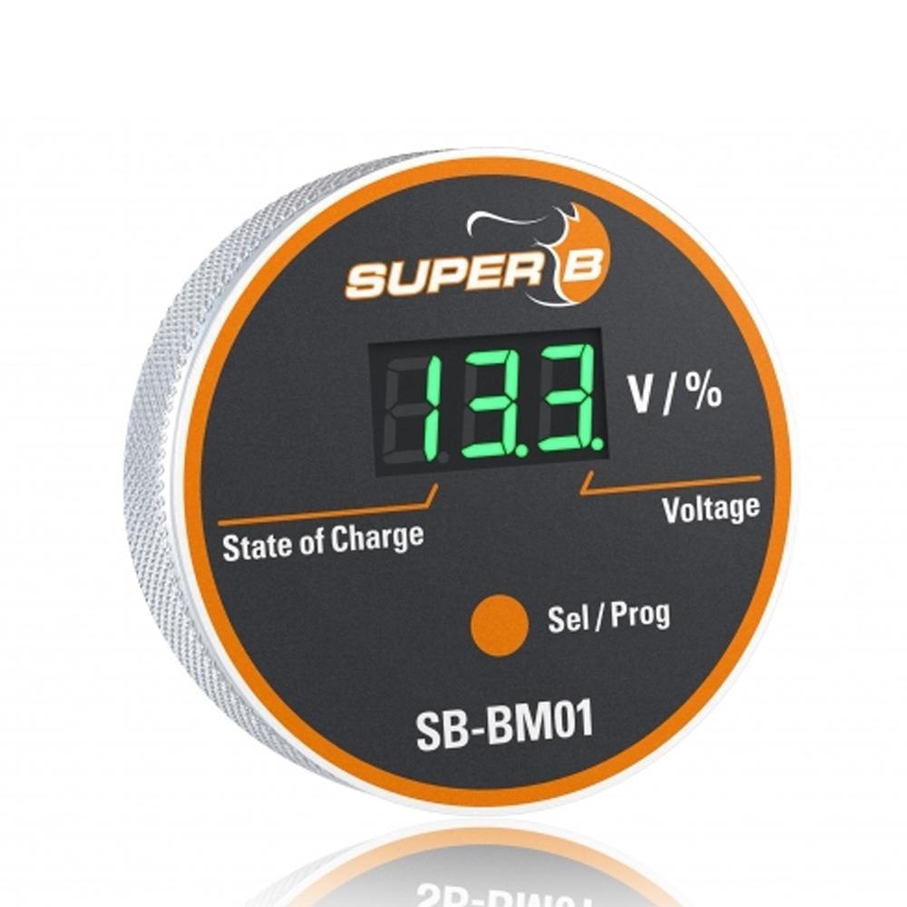 Super B Spanningsmeter BM01 48V Super B Spanningsmeter BM01 48V