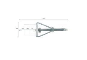 Trigano Uitdraaisteun Verlengd oa. Caravelair