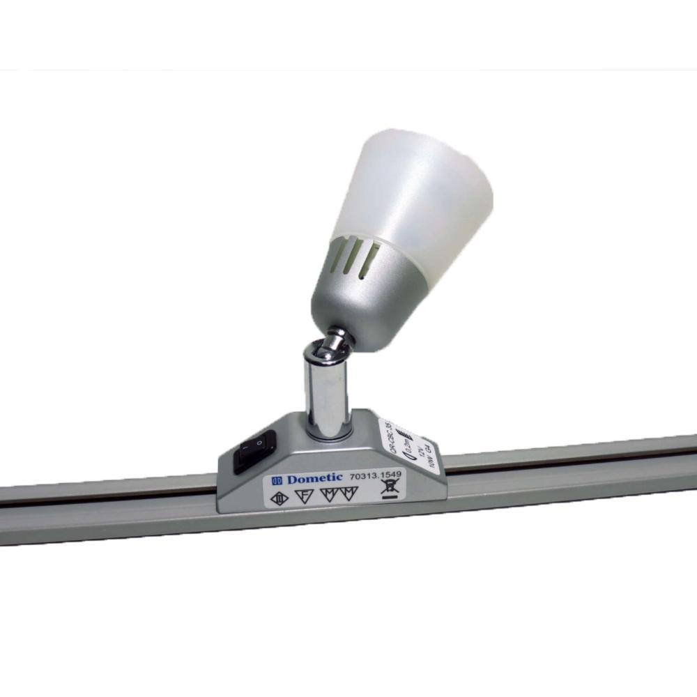 Dometic Stroomrail Spot Mat Glas MR11 G4 2W 12V Dometic Stroomrail Spot Mat Glas MR11 G4 2W 12V