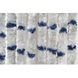 Arisol Chenille Gordijn 56x200 Blauw/Grijs