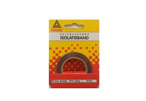 Deltafix Isolatieband Op Kaart 10mtrx19mm Bruin