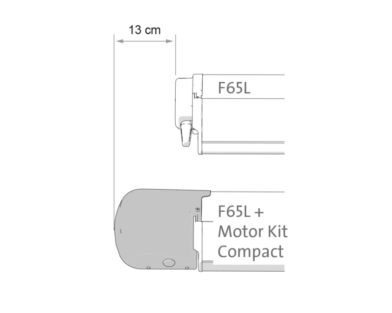 Fiamma F65L Motor Kit Compact Titanium