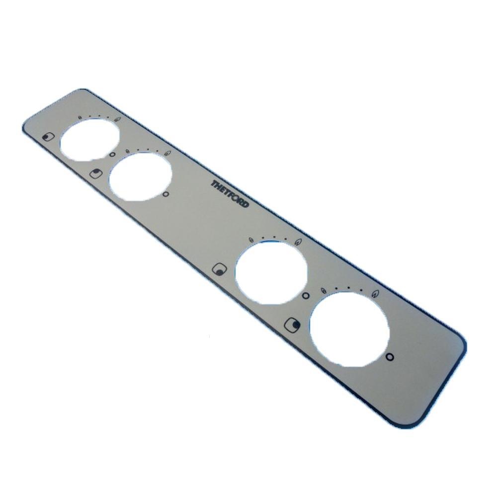 Thetford sticker voor 4 branders grijs H756/854/400 - SPCC1660