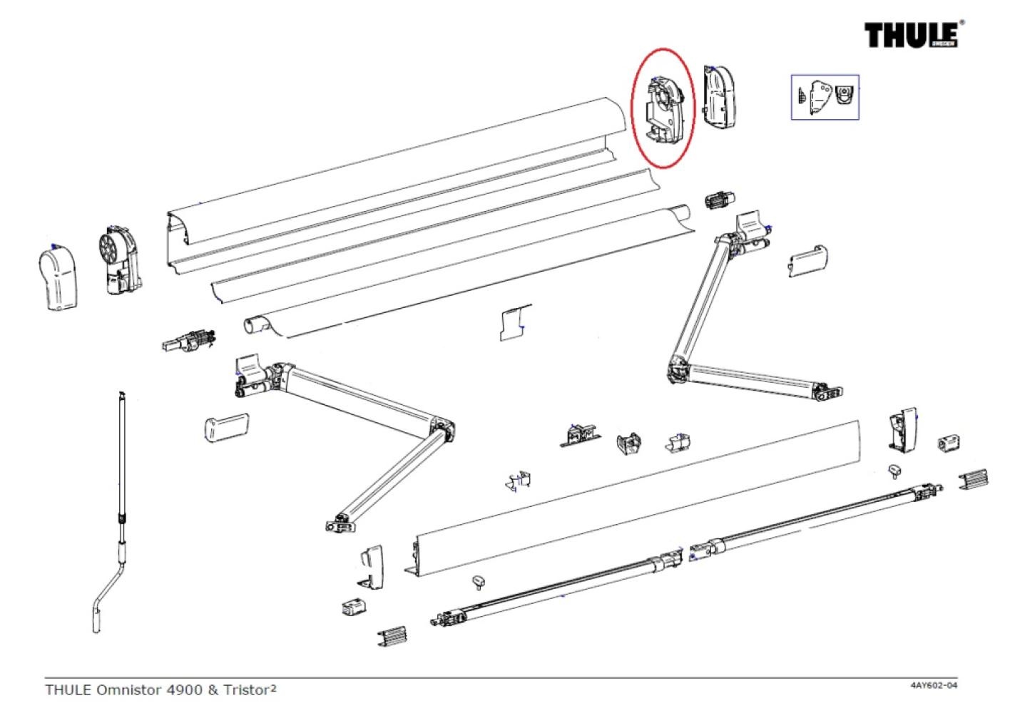 Thule Binnenkap RH 4900