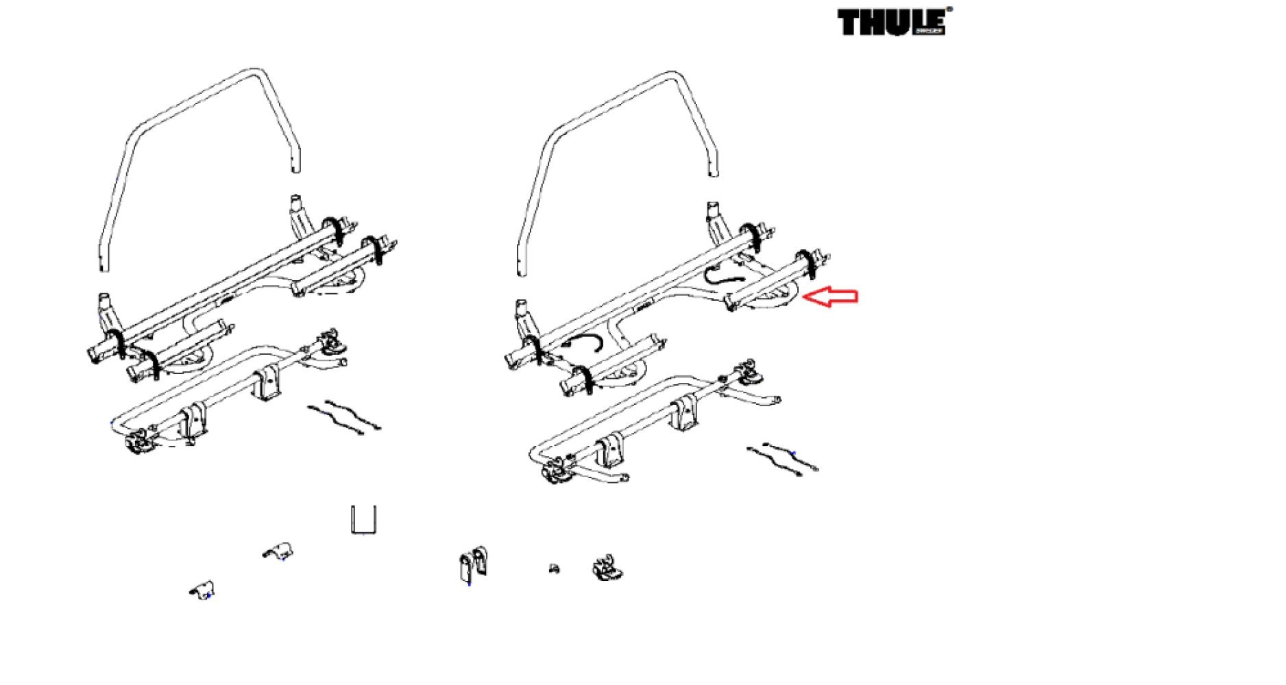 Thule Caravan SuperB XT Platform Complete Black