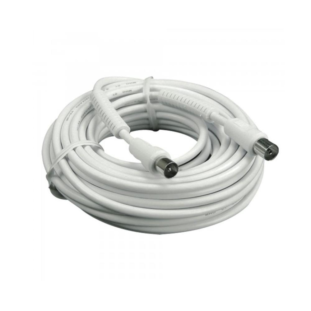 Coaxkabel 5mtr Male/Female Stekker