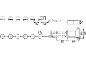 Hella Dagrijverlichtingsset LEDayFlex 5 LEDs 12/24V