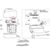 Dometic CT3050 Hendel Zekering Cassette