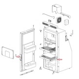 Thetford Handvat met Slotplaat T1090