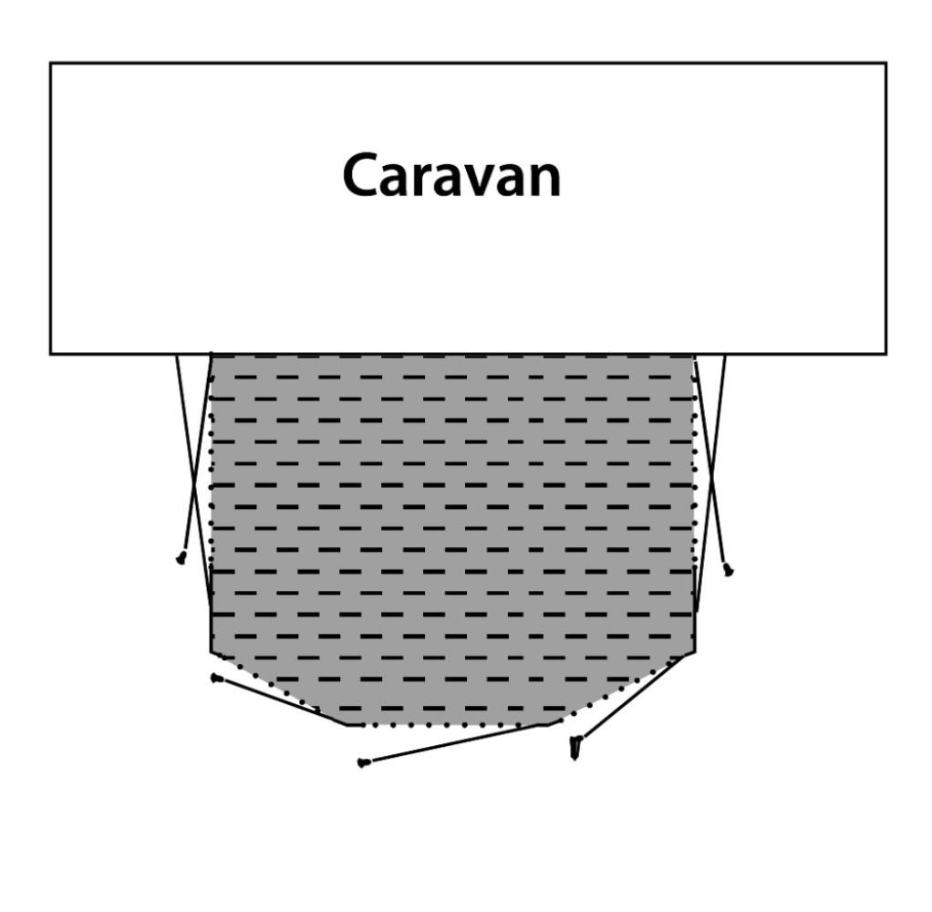 Outwell Vliestapijt Mirage 400SA Outwell Vliestapijt Mirage 400SA