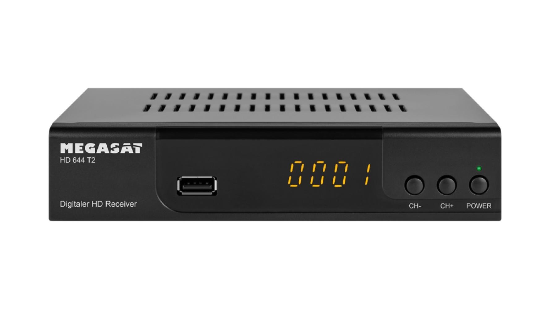 Megasat HD 644 T2 Ontvanger Megasat HD 644 T2 Ontvanger