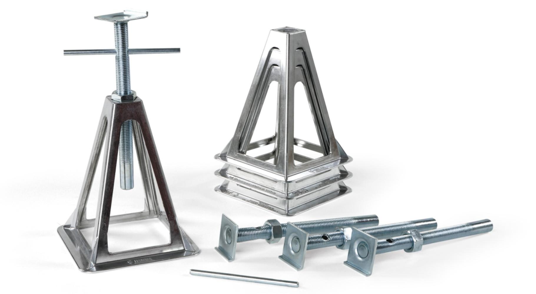 Fiamma Assteunen Aluminium 4st. Fiamma Assteunen Aluminium 4st.