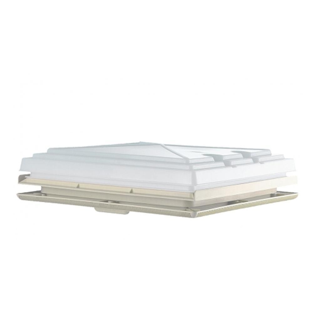 MPK Dakluik 40x40cm Wit Kader+Vliegenhor