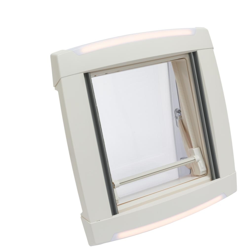 MPK Dakluik VisionStar L Pro LED Signaalwit 70x50cm zonder Ventilatie