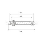 Dometic Serviceluik SK4 70x40.5cm Wit