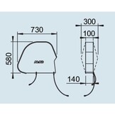 AL-KO Disselhoes Premium Zwart
