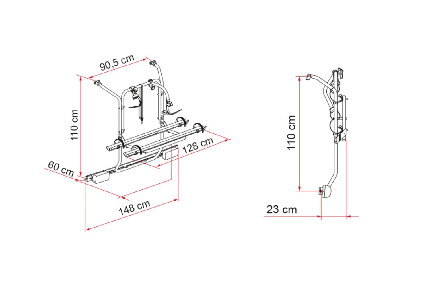 Fiamma Carry-Bike Mercedes Viano