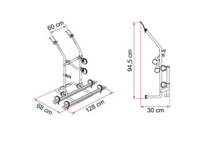 Fiamma Carry-Bike VW T3/ T25