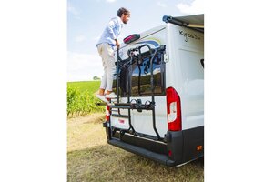 Fiamma Ladder Deluxe DJ Ducato Deep Black