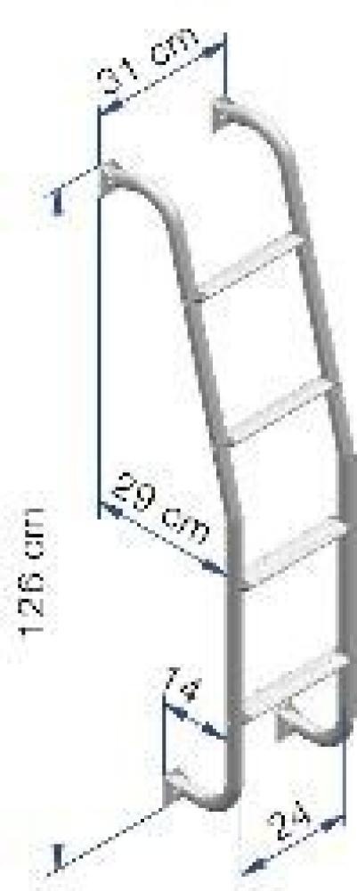 Thule Ladder 4 Treden Thule Ladder 4 Treden