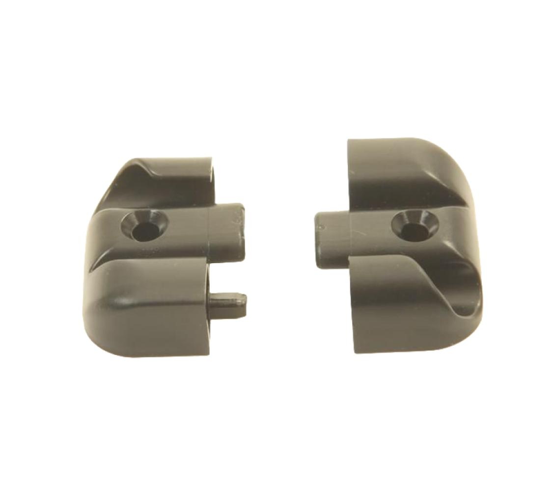 Eindstukje Scharnierlijst Zwart L+R Eindstukje Scharnierlijst Zwart L+R