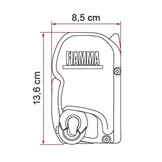 Fiamma F45S 260 VW T5/T6 M/T Deep Black-Royal Grey