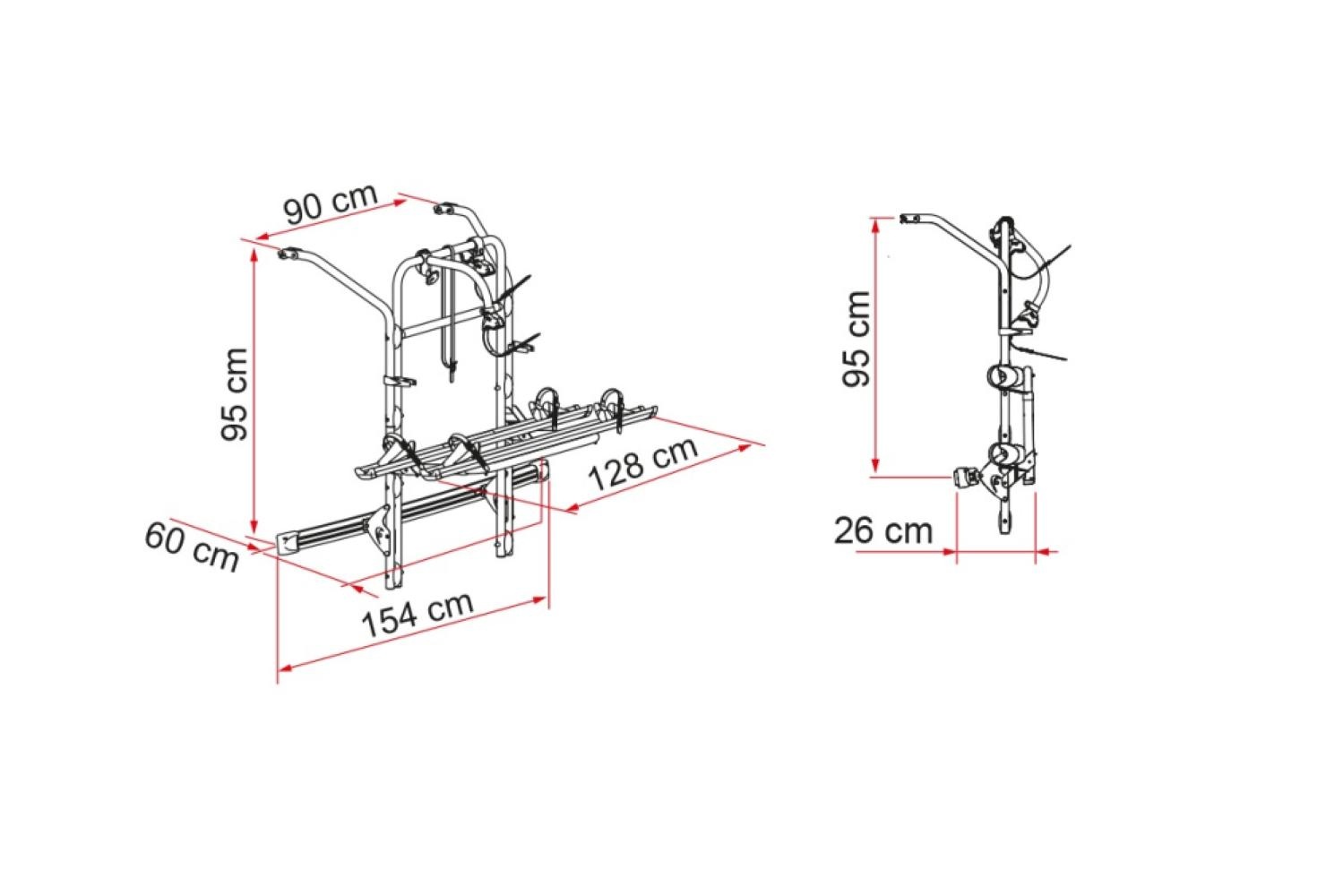 Fiamma Carry-Bike Mercedes V Class Premium