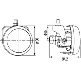 Hella Bochtlicht met Mistlicht Set DynaView Evo2 H7
