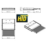 HTD Uitschuifbare Opstap 450 LED