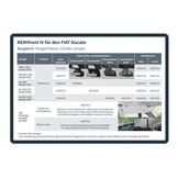 Remifront 4 Fiat Ducato X250 2006-2011 Zijraam L Remifront 4 Fiat Ducato X250 2006-2011 Zijraam L