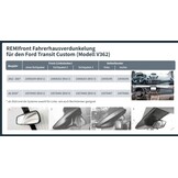 Remifront 4 Ford Transit Custom V362 2012-2017 Zijraam L