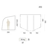 Trigano Opblaasbare Voortent Lima 410