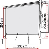 Fiamma Sun View Side F45/F65/F70/F80 Fiamma Sun View Side F45/F65/F70/F80