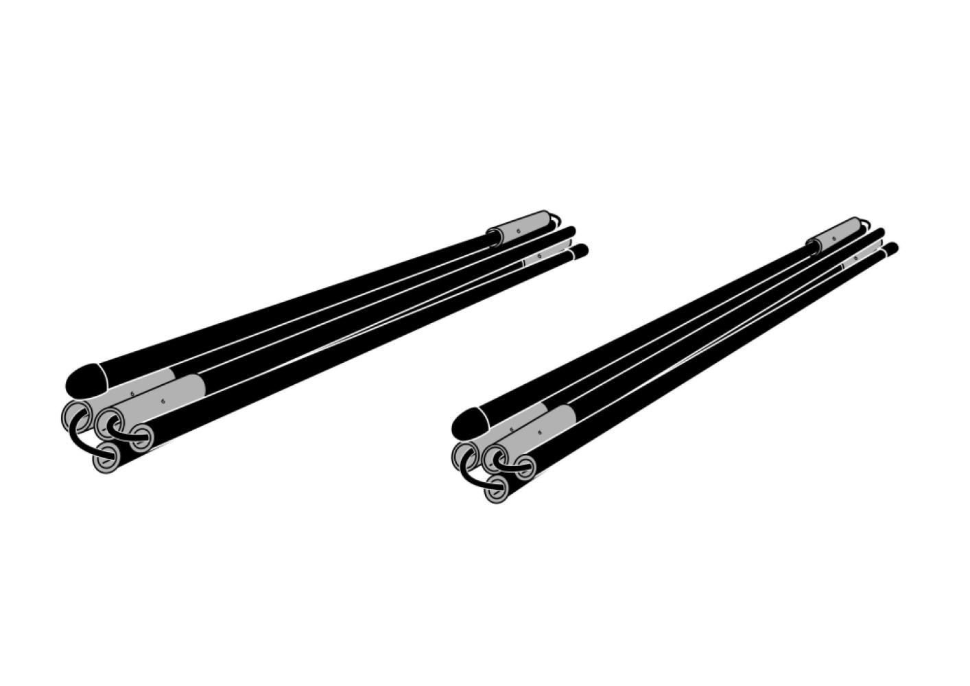 Thule QuickFit/EasyLink Side Tensioning Kit 2st.