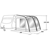 Outwell Caravanvoortent Mirage 300SA