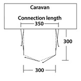 Outwell Caravanvoortent Mirage 300SA