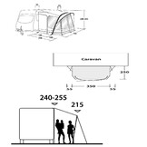 Outwell Caravanvoortent Cozumel Reef Air