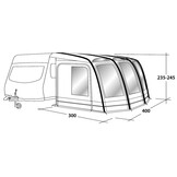 Outwell Caravanvoortent Mirage 400SA