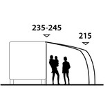 Outwell Caravanvoortent Mirage 400SA