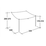 Outwell Sailshade M Tide/Ripple