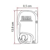 Fiamma F45S 400 Polar White-Royal Grey