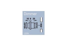 Frilight LED Dimmer Mat Zilver 12V 2A/24W